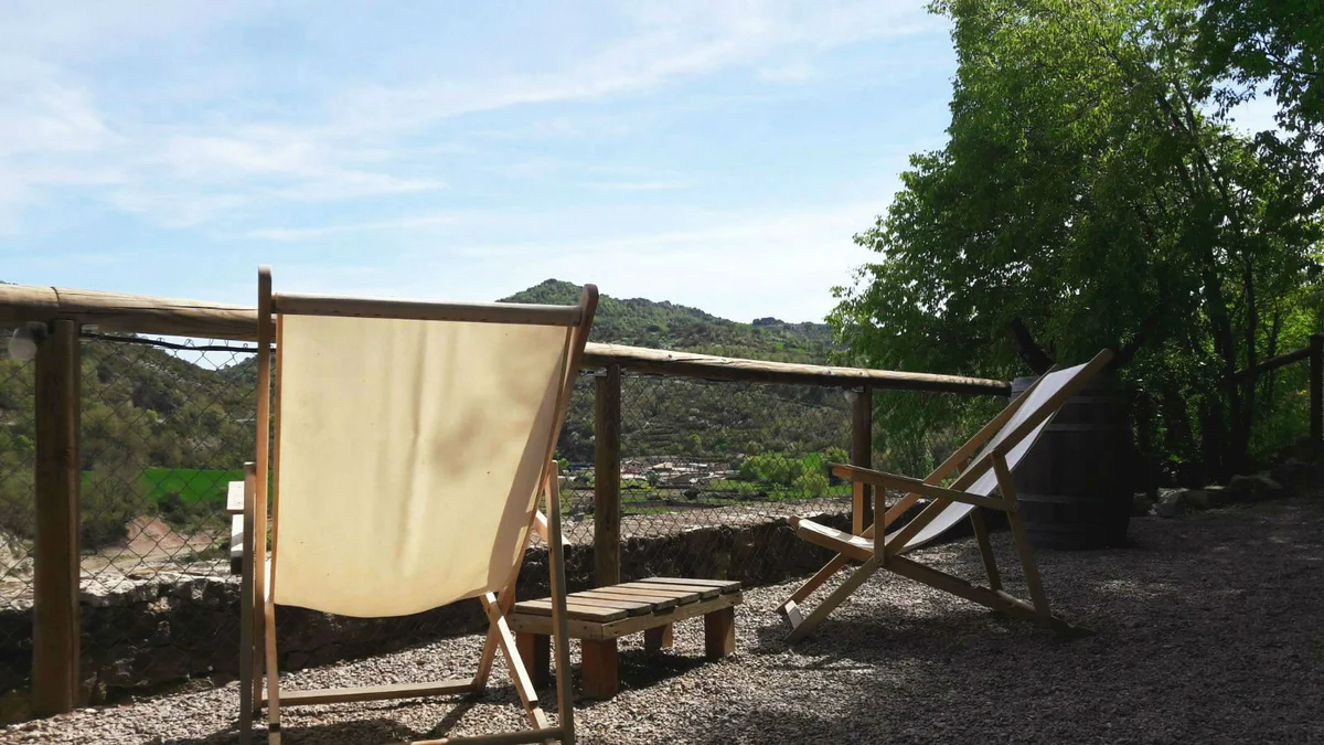 Respira y saborea — hamacas con vistas al valle